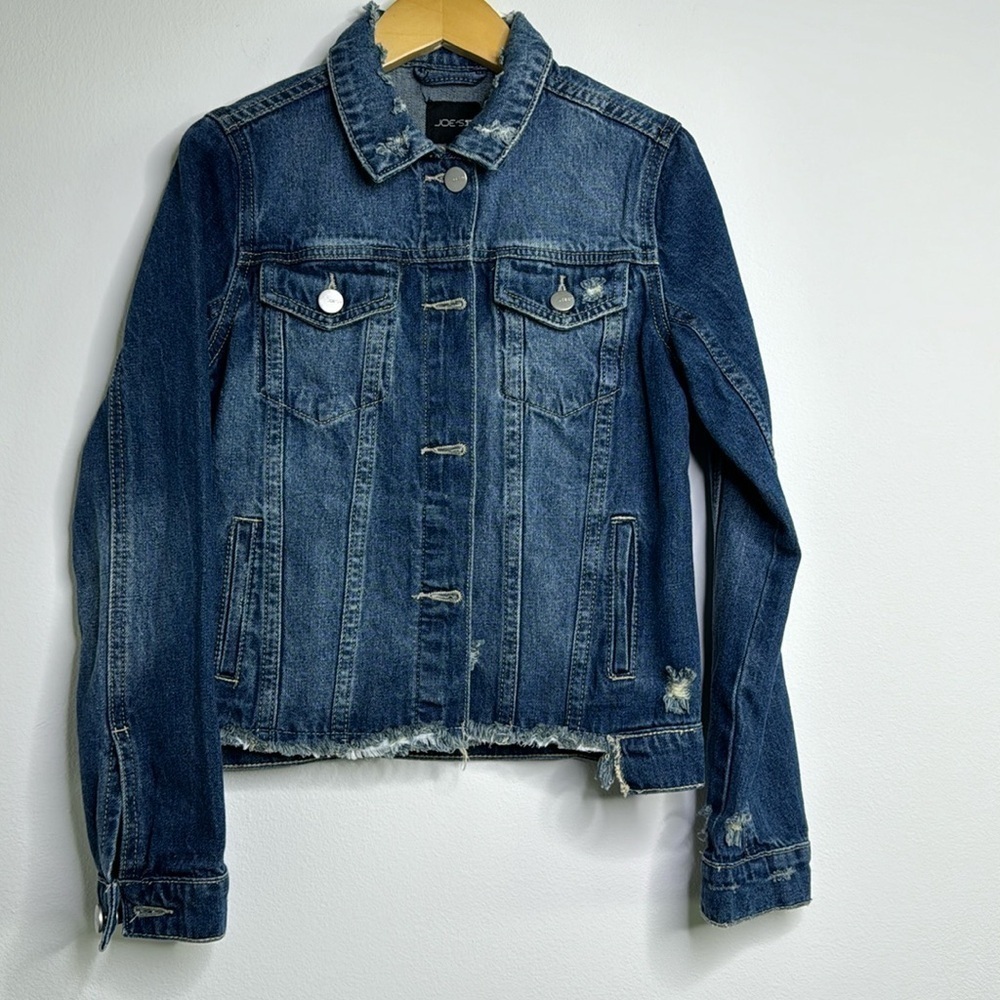 Joe's Jeans Girls Distressed Jean Jacket New Without Tags Size M (8-10)